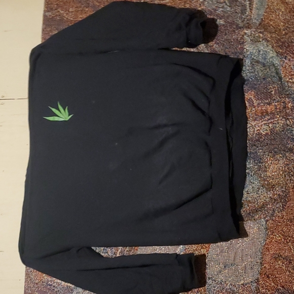 Green gaia sweat shirt 2XL black - Picture 2 of 2